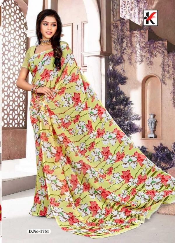 Kodas Butter Panner Vol 4 Fancy Printed Saree